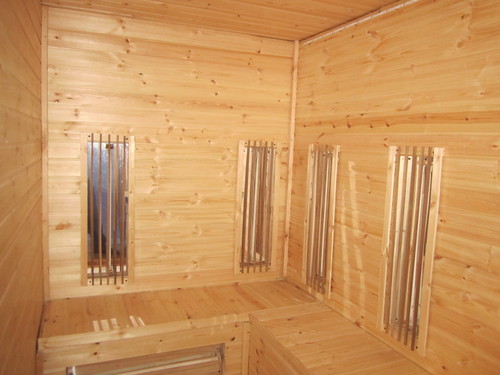 Wooden Sauna Room