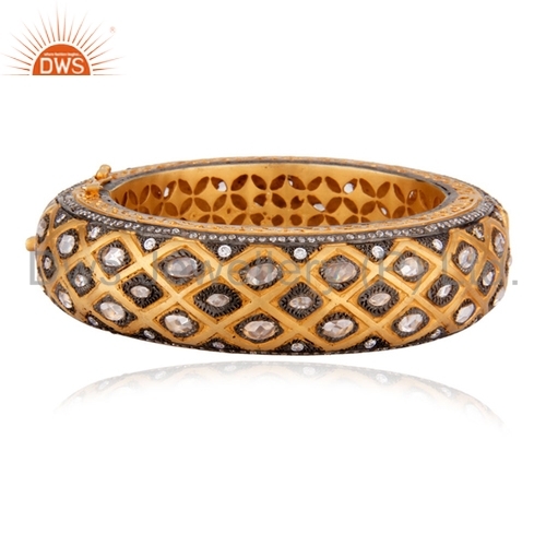 Designer Gold Plated Fashion Bangle Gender: Women