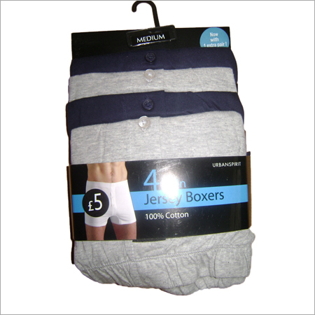 Mens Jersey Boxers