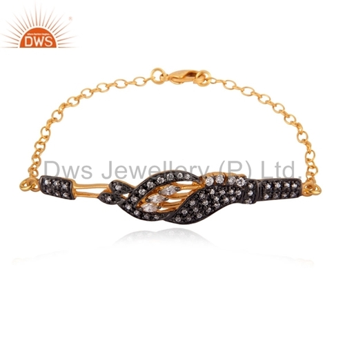 24K Gold Plated Fashion Bracelet Gender: Women