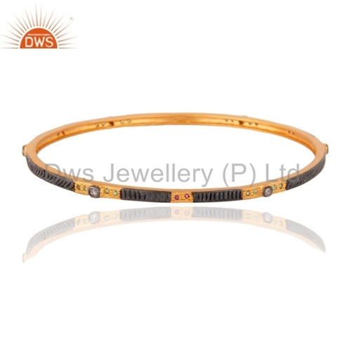 Pave Diamond Bangles 