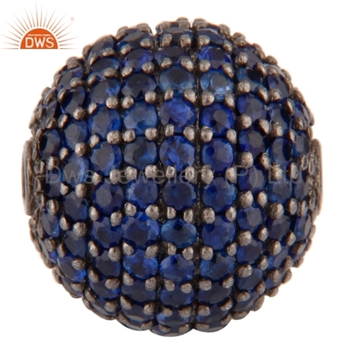 Blue Sapphire Beads Gemstone Finding