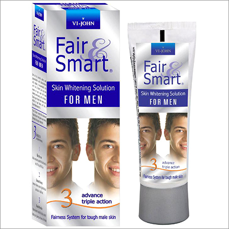 Fair & Smart - 50g White Cream, Skin Whitening, Rejuvenating, Naturalizing Optics for Men