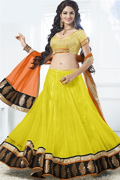 रंगीन लहंगा