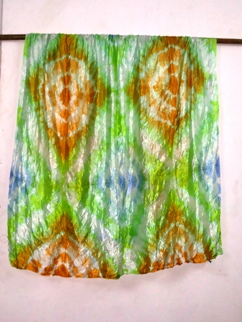 Silk and Hand block Printed Scarfs