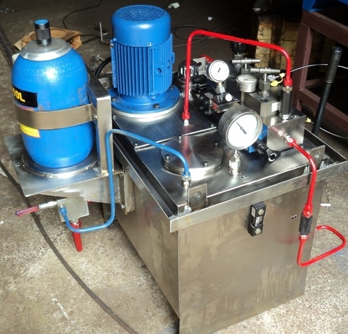 STAINLESS STEEL HYDRAULIC POWER PACK