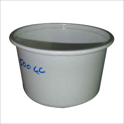Disposable Plastic Cups - 500 ml, White Round Design | Durable, Leak-Proof, Eco-Friendly, Versatile Disposal Solutions