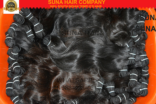 Best quality curly not sedding natural human hair