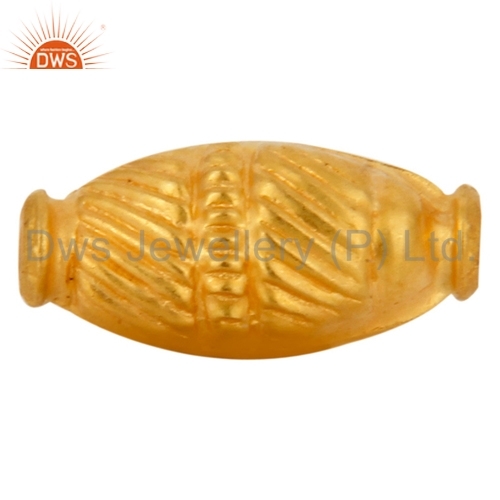 18k Yellow Gold Findings & Beads