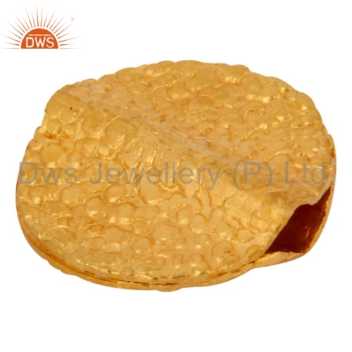 18K Solid Yellow Gold Beads