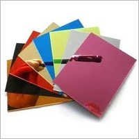 Mirror Acrylic Sheet - Acrylic Material, Variable Sizes, Vibrant Colors, Thickness 0.8-6mm | Lightweight, Shatter Resistant, Customized Designs