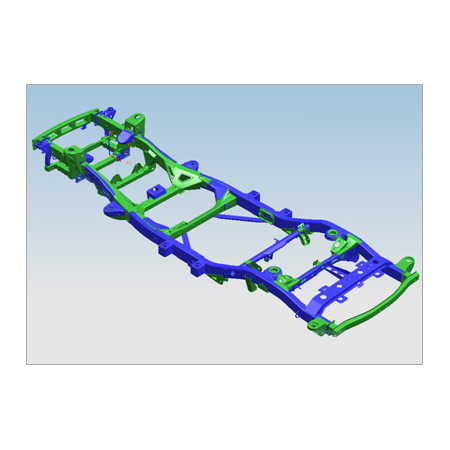 Chassis with Hydroform Parts
