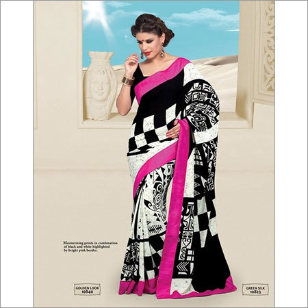 PRINTED DESIGNER SAREE