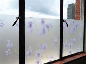 Decorative Floral Glass Film