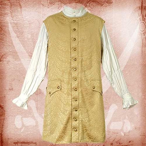 Gentleman's Sleeveless Long Vest
