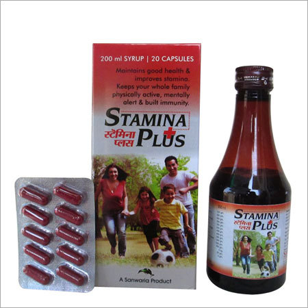 Stamina Plus Syrup (Health Tonic with Capsules)
