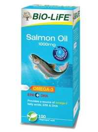 Salmon Oil 1000mg Vegecap.(3 X 100's)