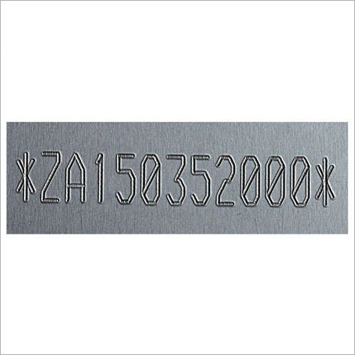 Dot Pin Marking Samples Dot Pin Marking Samples
