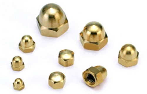 Brass Dome Nuts