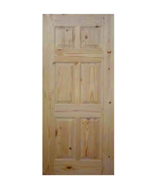 Pine Wood Front Door