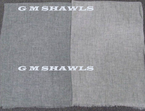 Fine Wool Check Stoles