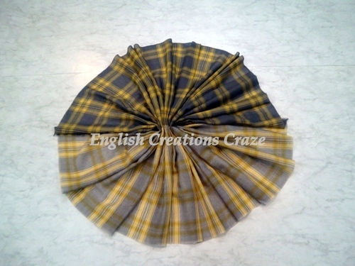 Woolen check scarves Manufacturers