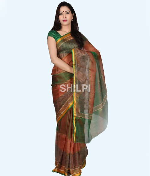 Quick Dry Hand Block Printed Saree