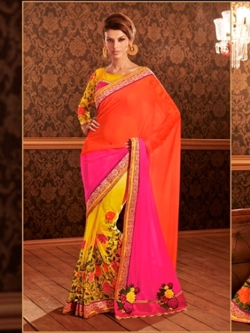 Designer Georgette Sarees
