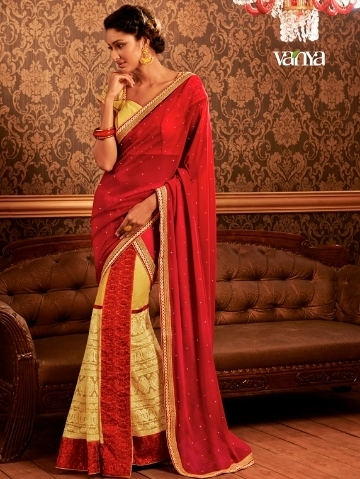 Faux Georgette Sarees
