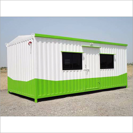 Portable Cabin Office - Steel Structure, Alloy Aluminum and PVC Windows, Durable Door Options | Ideal for Shops, Warehouses, and Offices