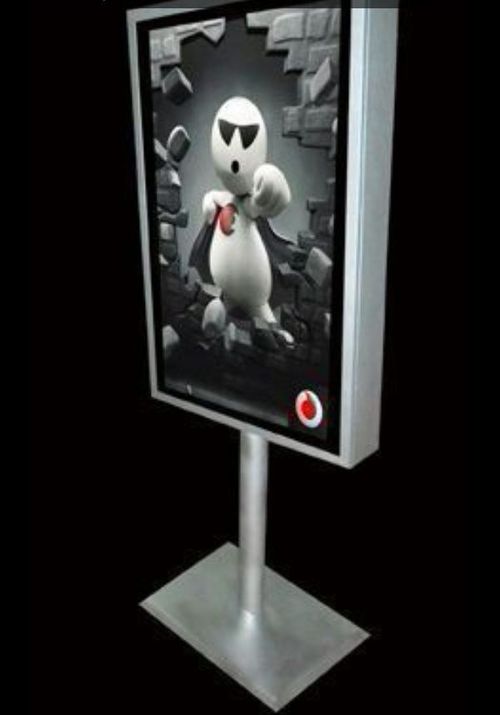 Advertising Scroll Light Box