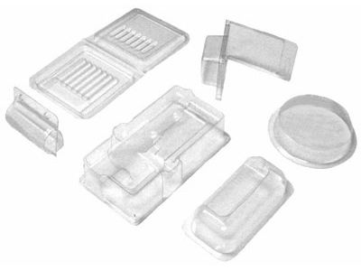 Blister Packaging Trays - Color: White