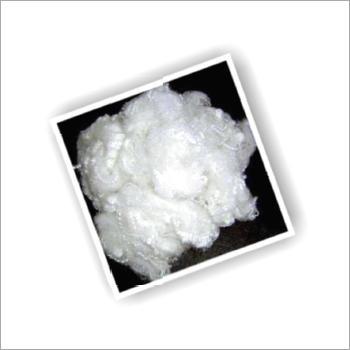 White Recycled Polyester Staple Fiber