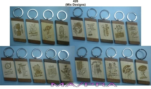 wood keychains