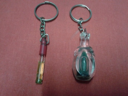 Bottle keychains