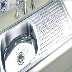 SS Single Bowl With Drain Board Sinks