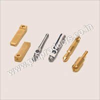 Brass Electrical Plug Pins - Durable Brass Material, Precision Engineering for Enhanced Conductivity