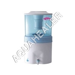 UF Water Pot - Plastic, 10x10x20 cm, White | Ceramic Filter, Compact Design, Easy Installation, Reliable Operation