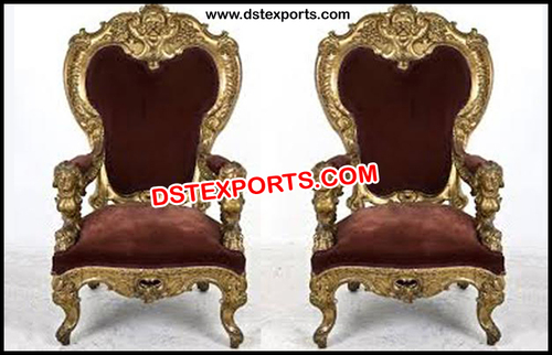Wedding Bridal Royal Chairs Set