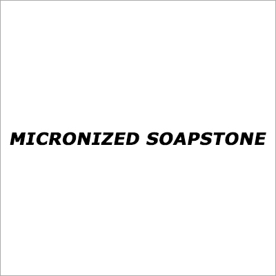 Micronized Soapstone