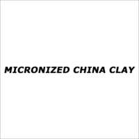 Micronized China Clay
