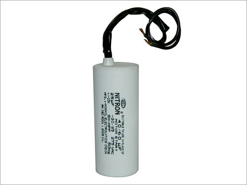 Light Grey Electric Motor Start Capacitor