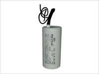 Submersible Water Pump Capacitor - Mpp Films, Round Shape, Light Grey Color | Compact, Light Weight, Rugged Design, 1-year Warranty
