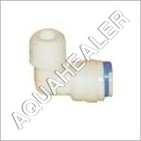 Pump Flow - Plastic 6-12 mm, White, 90 Degree Push-Fit | Compact Design, Lightweight, Easy Installation, Durable, Fine Finish