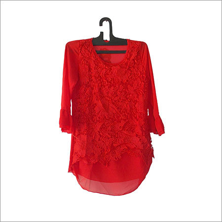 Full Sleeve Red Top