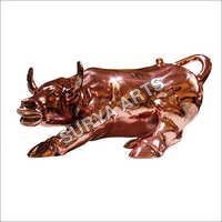 Antique Bull Sculpture