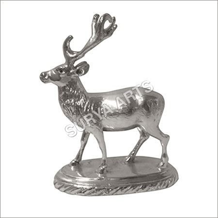 Antique Silver Deer