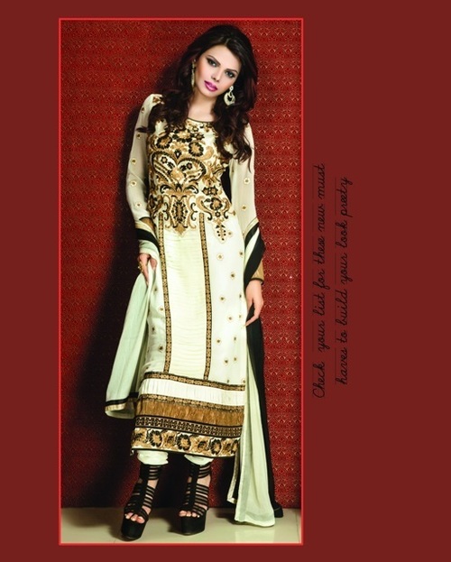 Designer Straight Salwar Kameez