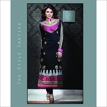 Enthralling Black Embroidery Salwar Suit