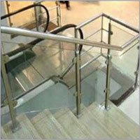 Stainless Steel Glass Handrail By SRI SAINATH MAHARAJ KI JAI ENTERPRISES